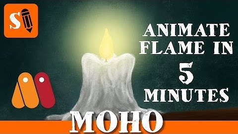 Moho Anime Studio: How to Animate a Flame in 5 Minutes