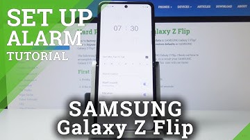 How to Add Alarm to Samsung Galaxy Z Flip – Set Up Reminder