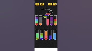 water sort puzzle - level 1206