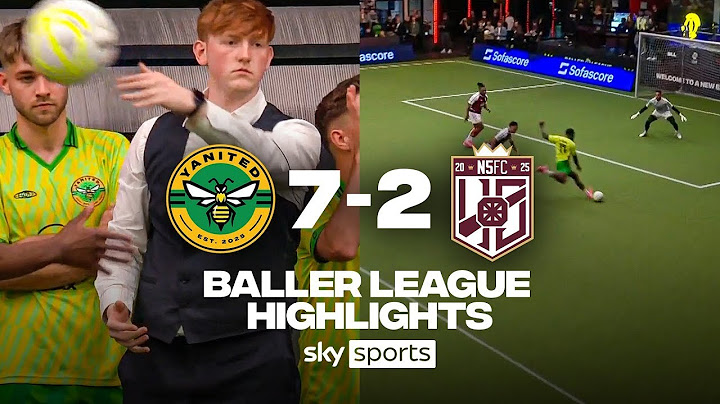 Angry Ginge dark arts in Baller League opener! | Yanited 7-2 N5FC | Baller League Highlights
