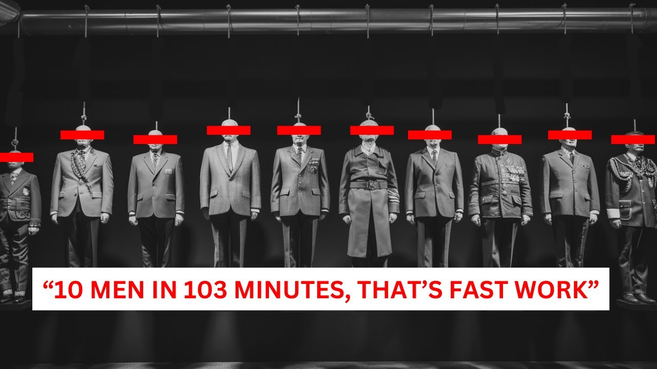 The BRUTAL EXECUTIONS of Nazi Leaders