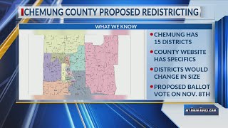 Chemung County’s proposed legislative district changes