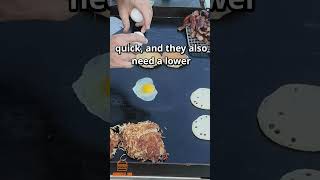 Griddle Tip:  Cook What Takes the Longest First #blackstonegriddles #griddlecooking