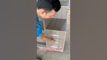 Tủ áo Mdf cửa lùa kích thước lớn #furniture #videos #tuao #tuaomdf #tuaocualua #tuaokichthuoclon