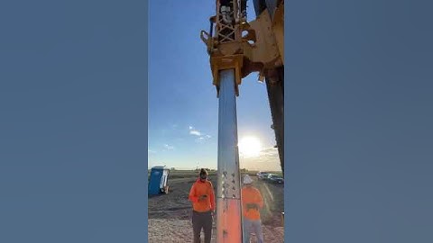 Pile driving in california part 2.