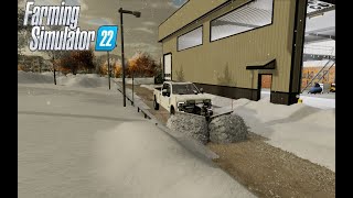Fs22 -  Snow plowing multiplayer  (Live Stream) ((JOIN INFO IN DESCRIPTION)) @PUNKADYLAN