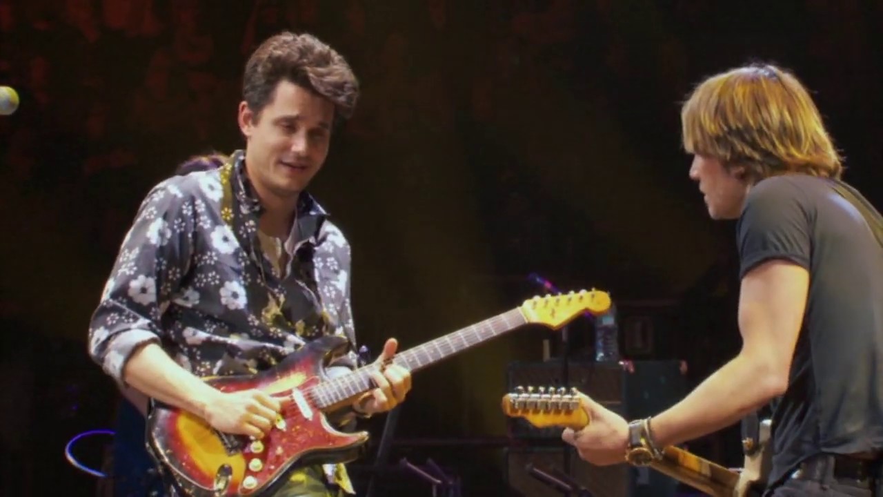 John Mayer & Keith Urban - Don't Let Me Down (Crossroads Guitar Festifal 2013)