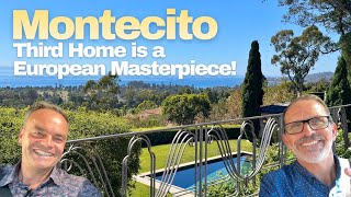 Touring $8M-$9M Montecito Estates   An Insane $14M European Villa!