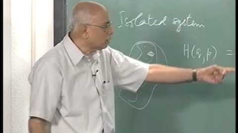 Mod-01 Lec-20 Classical statistical mechanics: Introduction