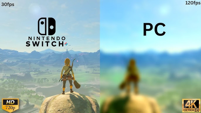 The Legend of Zelda: Breath of the Wild, Cemu (Wii U) Vs. Yuzu (Switch)