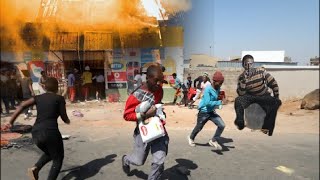 Soweto Residents Burn & Loot Spaza Shops - Revenge is Sour