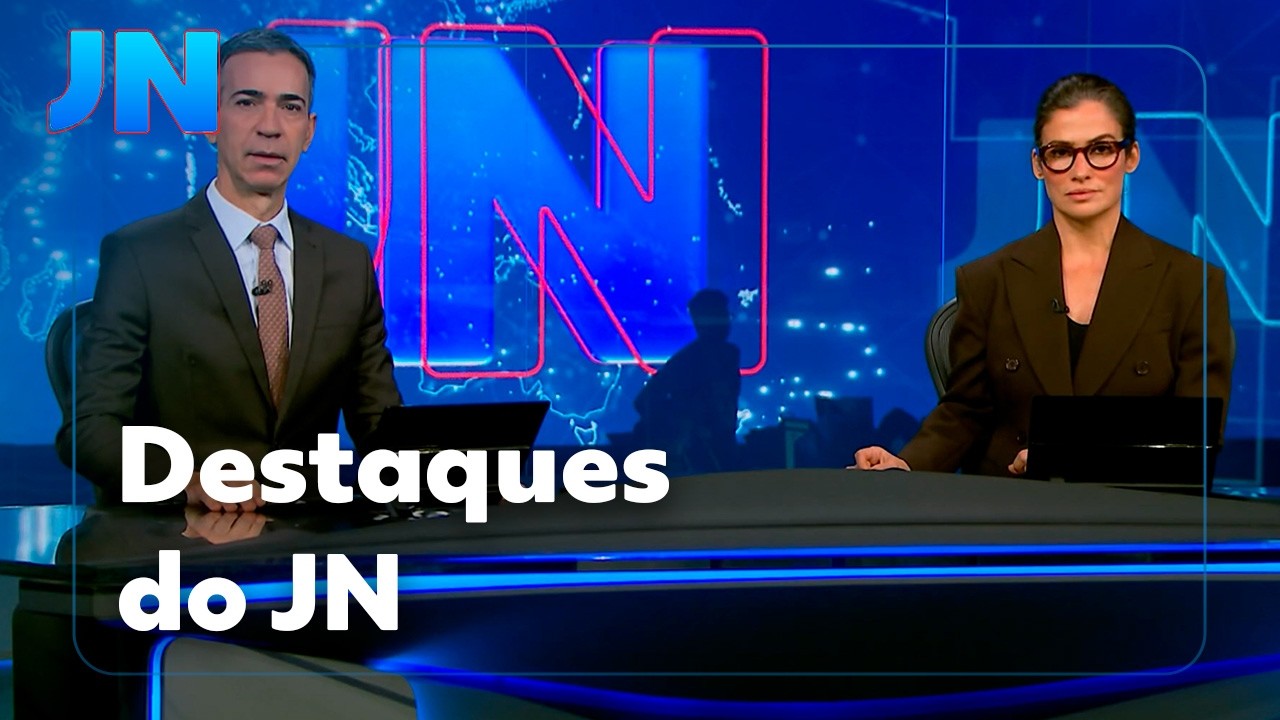 JN: Veja os destaques do Jornal Nacional desta terça-feira, 8 de setembro