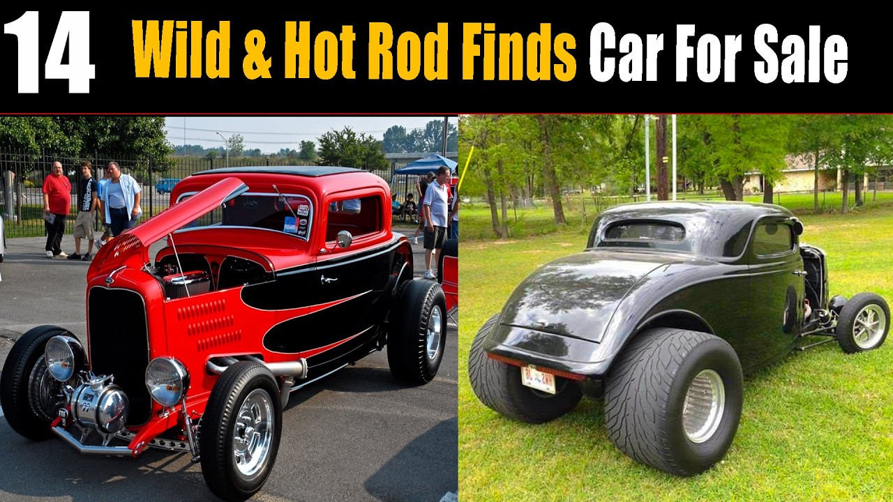14 невероятно крутых хот-родов на продажу – с наддувом, в стиле Pro Street и классические модели!