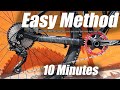 How To EASY CLEAN CHAIN and GEAR CYCLE at Home | MTB SERVICE | Cycle Rider Roy