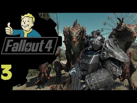 Видео: ☢ Fallout 4 с русской озвучкой ☢ #3 Поселения, рейдеры, путь в Даймонд-сити...