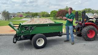 Overview and Controls: Earth & Turf 32OH, Best Compact Hydraulic Topdresser for Sand, Compost & More