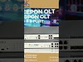 Stelfiber Brand Gpon and Epon OLT 4 port & 8 portTEC certified (Voice support) Contact9163778235V