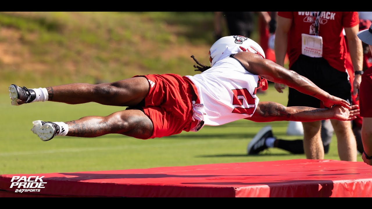 NC State CB Jamel Johnson meets with the media during fall camp