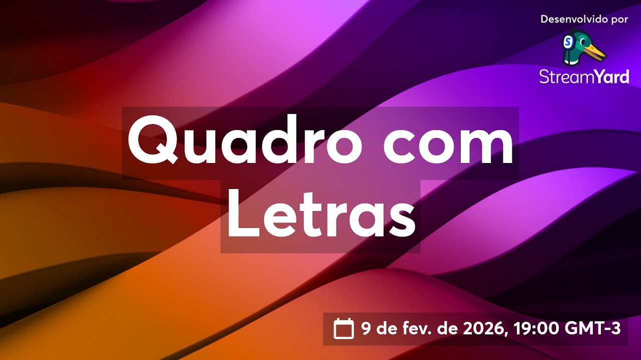 Quadro com Letras
