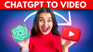 How to make VIRAL FACELESS videos on ChatGPT store | Open AI's latest release | Invideo AI