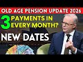 Old Age Pension Update 2026: 3 Payments in Every Month? New Dates and Exact Amounts Inside.