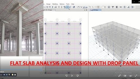 Complete Flat slab analysis and design in Etabs | etabs tutorial for beginners | etabs 2016