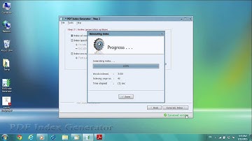 PDF Index Generator: What