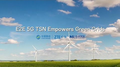 E2E 5G TSN Enables Green Grid