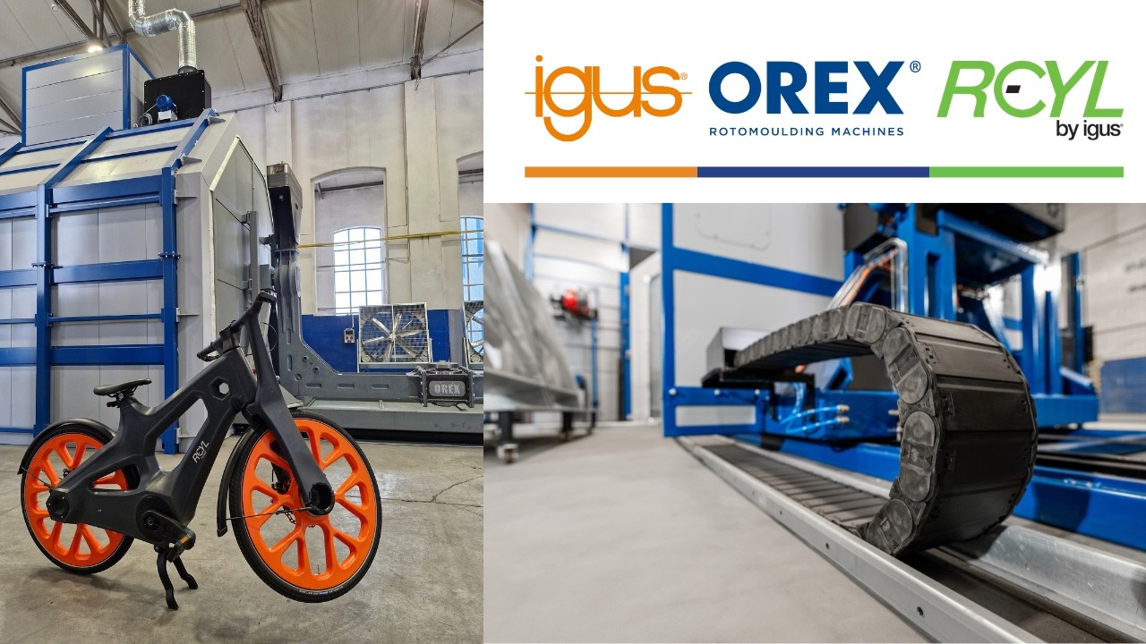 igus x RCYL bike x OREX ROTOMOULDING  - case study EN