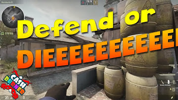 CS:GO - Defend B BombSite at Inferno (dont let them kill you) | Cashburner