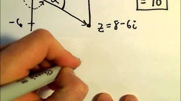 Expressing a Complex Number in Trigonometric or Polar Form, Ex 3