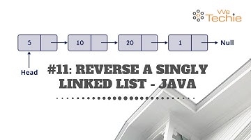 #11: Reverse a Singly Linked List - Java [ WeTechie ]