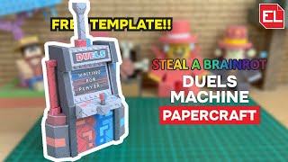 How to Make Duels Machine FREE TEMPLATE Steal a Brainrot Roblox DIY Tutorial