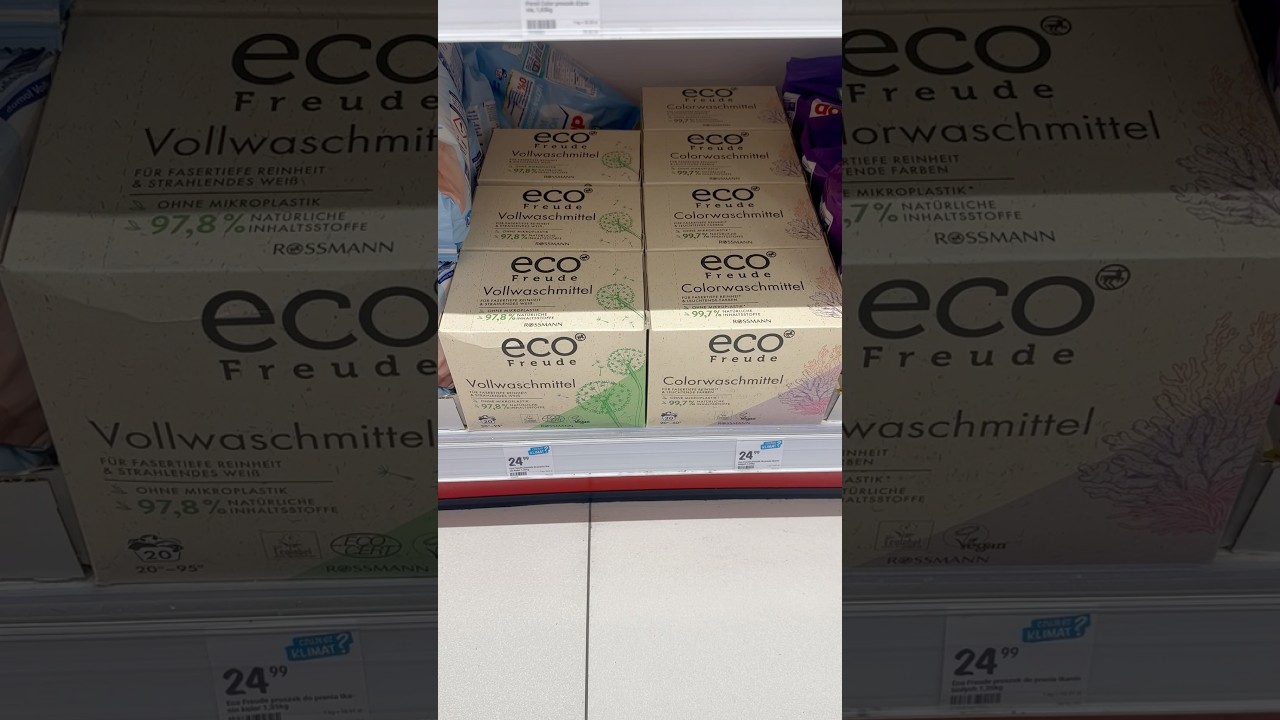 Świetne proszki do prania w Rossmann!