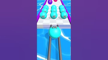 Ball Run 2048 🟡🔵🌀 All Levels gameplay Android ios walkthrough update #shorts #games #ballrun2048