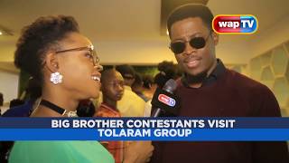 Big Brother Contestants Visit Tolaram Group. screenshot 4