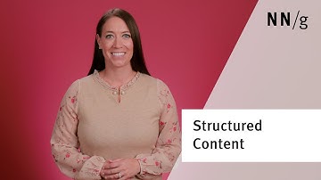 Structured Content: Benefits and Tips