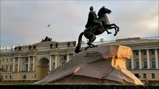 видео Сфинксы на набережной малой Невки