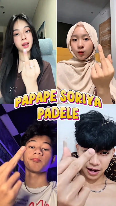 PAPAPE SORIYA Padele Dance Tik-Tok Terbaru #dancetiktok #flyxo