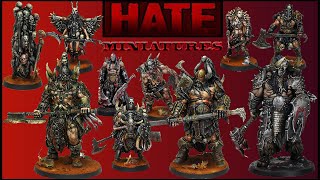 HATE Board Game Miniatures by CMON