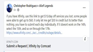 Can you get a credit or refund for cable and internet service you couldn’t use when power was out?