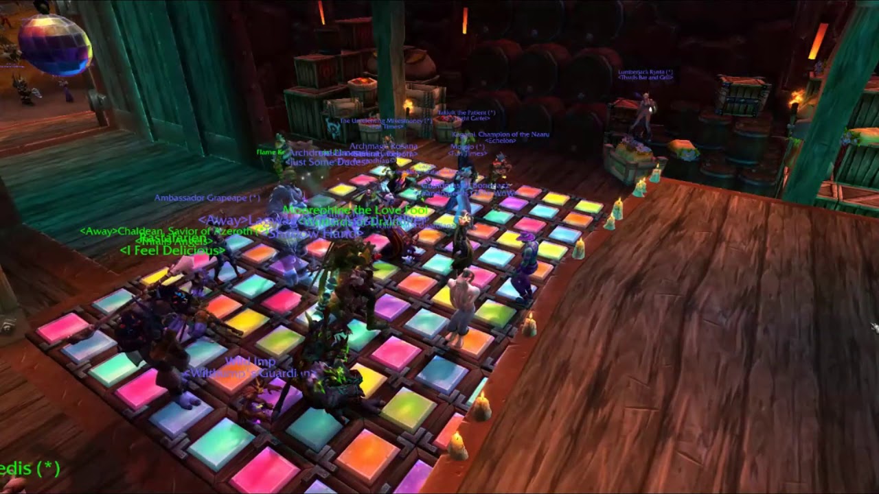 Orgrimmar Auction House Dance Party 22 July 2019 YouTube