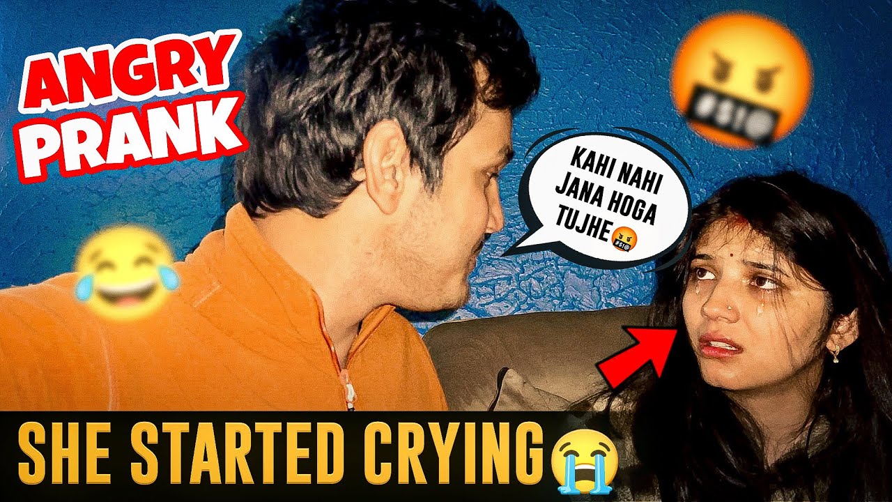 Angry Prank on Rupali MAIKE Jane se mna kr diya Rupali ko 🥺