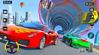 Ramp Car Racing - Car Racing 3D - Impossible Car Stunts - Car Game Android GamePlay screenshot 1
