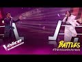 Aku & Dirimu(Ari Lasso, BungaCitraLestari)Genya vs Glorivay | Battles | The Voice Indonesia GTV 2019
