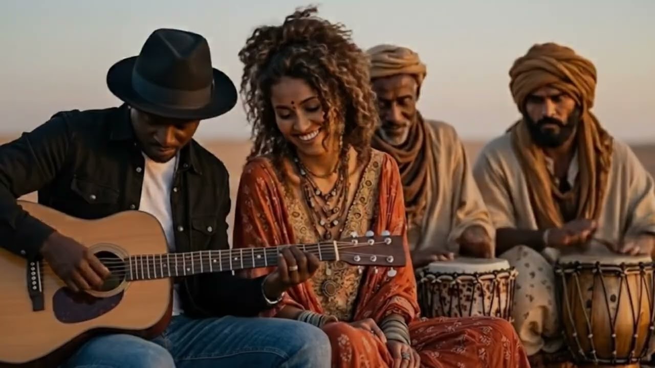 What If Akon Was a Tuareg Guitarist? |  Sorry Blame It on Me Cover