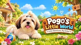 Pogo and the Little Girl 🐶❤️|Part 1 | A Magical Friendship Adventure | Pogo's Little World screenshot 3