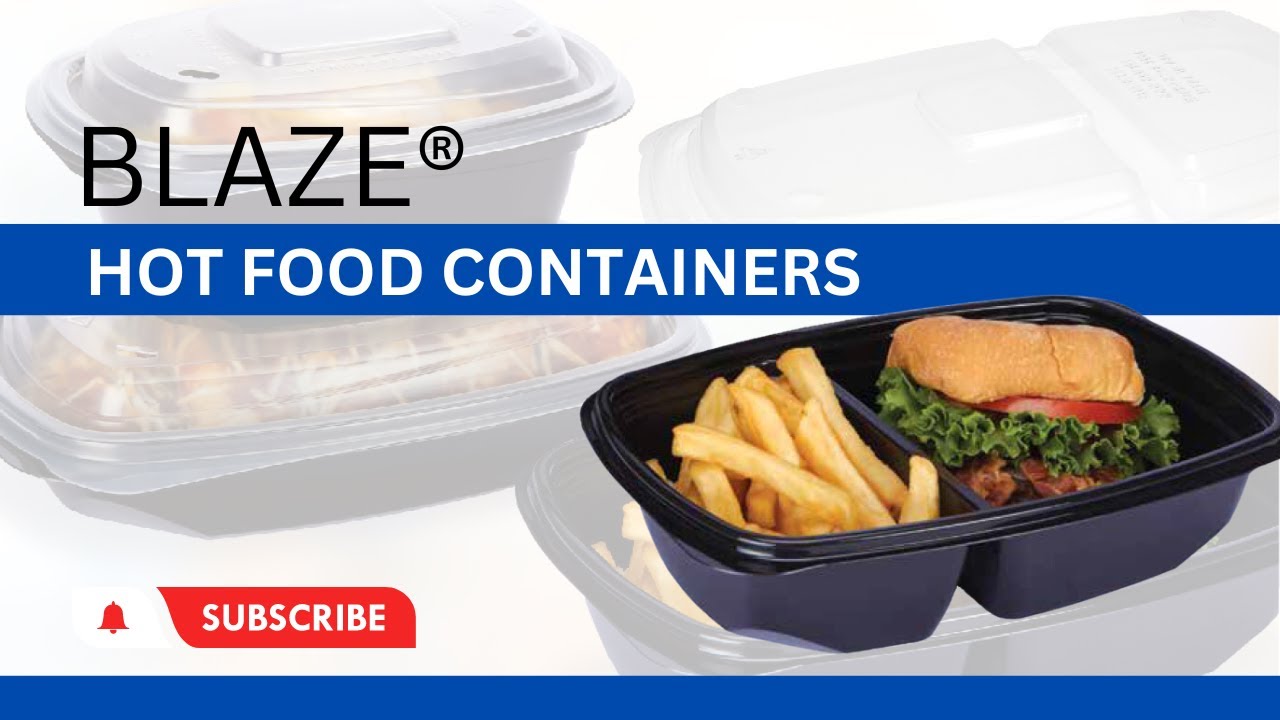 BLAZE™ Hot Food Containers 