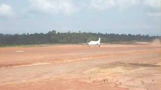 Beech 1900 Landing in West Africa