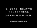 モーツァルト 魔笛より序曲　クラリネット四重奏版　Mozart　Die Zauberfloete